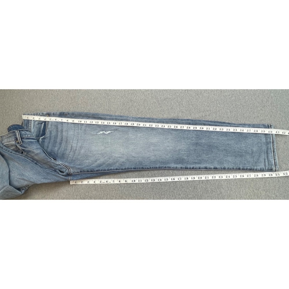 Kut From The Kloth Jeans Womens 10 Blue Cotton Blend Stretch Boyfriend Mid-Rise - Picture 7 of 7